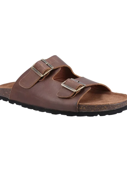 HUSH PUPPIES Nash Slider Brown 8