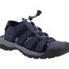 HUSH PUPPIES Peru Sandal Navy 10