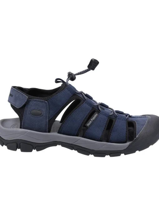 HUSH PUPPIES Peru Sandal Navy 10