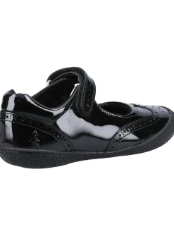 HUSH PUPPIES Rina Shoe Patent Junior School Shoe 2