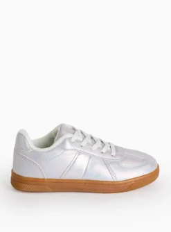 Iridescent Panel Retro Trainers 11 Infant