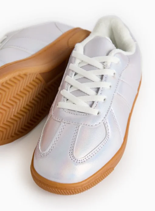 Iridescent Panel Retro Trainers 11 Infant