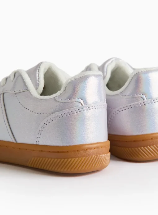 Iridescent Panel Retro Trainers 11 Infant