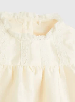 Ivory Christening Dress 3-6 months
