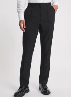JACAMO Regular Fit Stretch Formal Trouser Navy 38R