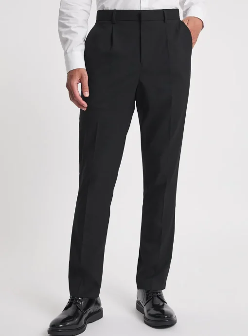 JACAMO Regular Fit Stretch Formal Trouser Navy 38R