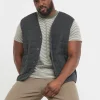 JACAMO Square Quilt Cotton Gilet 3XL