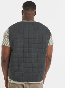 JACAMO Square Quilt Cotton Gilet 3XL