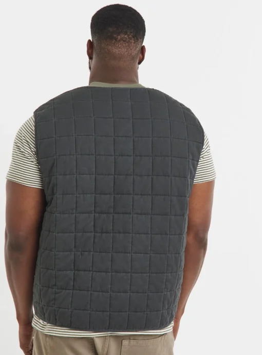 JACAMO Square Quilt Cotton Gilet 3XL