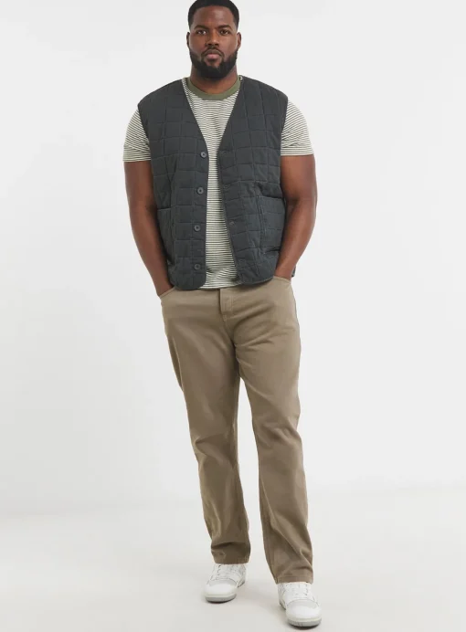 JACAMO Square Quilt Cotton Gilet 3XL