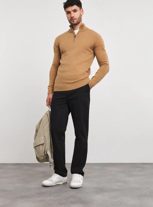 JACAMO Straight Fit Chino Black 54R