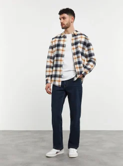 JACAMO Straight Fit Stretch Jean Dark Denim 52R