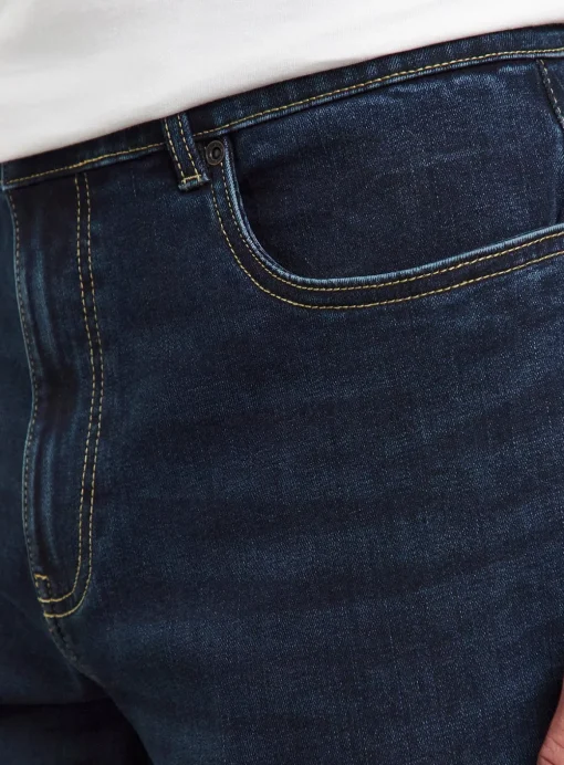 JACAMO Straight Fit Stretch Jean Dark Denim 52R