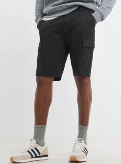 JACAMO Twill Cargo Short Black 42R