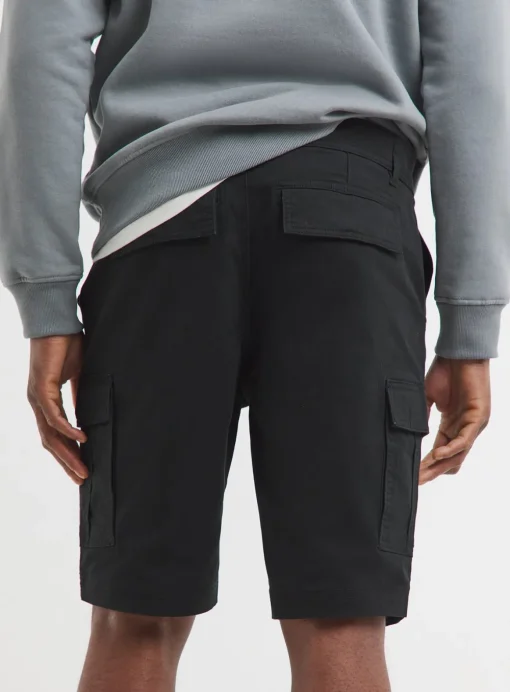 JACAMO Twill Cargo Short Black 42R