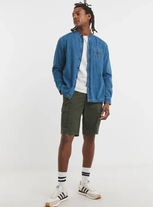 JACAMO Twill Cargo Short Khaki 48R