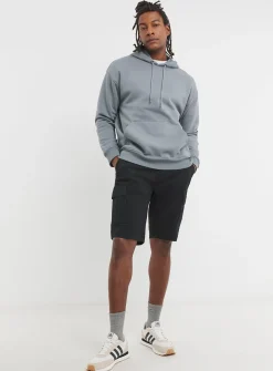JACAMO Twill Cargo Short Black 42R