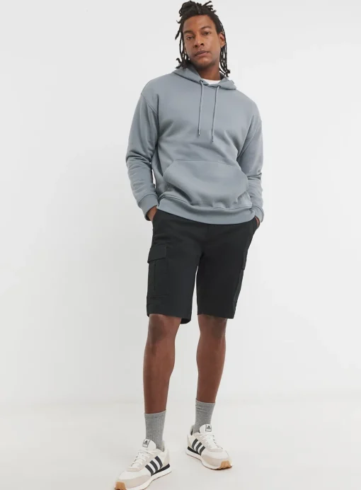JACAMO Twill Cargo Short Black 42R