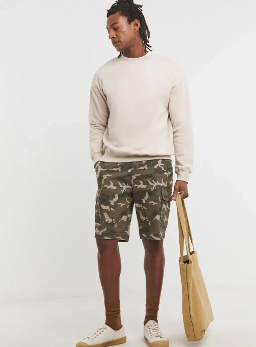 JACAMO Twill Cargo Short Camo 50R
