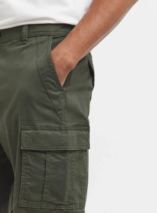 JACAMO Twill Cargo Short Khaki 48R