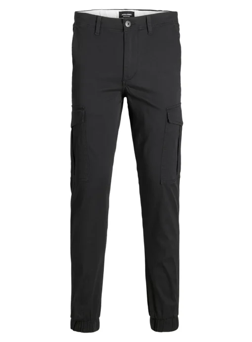 JACK & JONES JUNIOR Black Marco Cuffed Trousers Junior 8 years