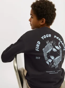 JACK & JONES JUNIOR Charge Printed Sweatshirt 14 years