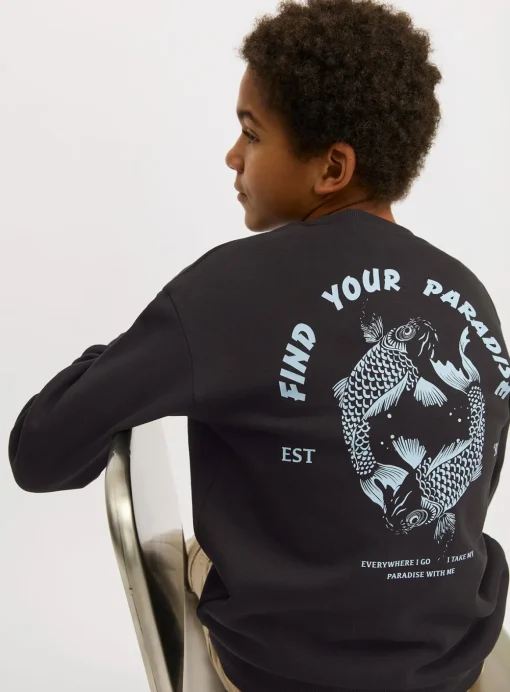 JACK & JONES JUNIOR Charge Printed Sweatshirt 14 years