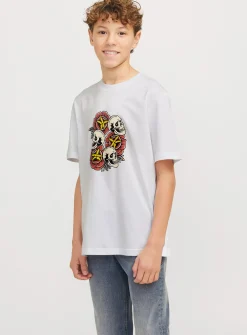 JACK & JONES JUNIOR Skull T-Shirt Junior 10 years
