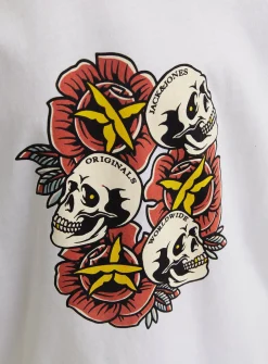 JACK & JONES JUNIOR Skull T-Shirt Junior 10 years