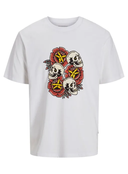 JACK & JONES JUNIOR Skull T-Shirt Junior 10 years