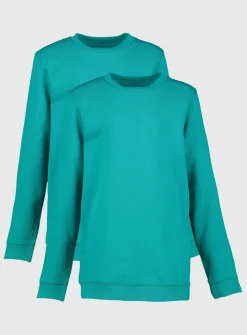 Jade Crew Neck Sweatshirt 2 Pack 4 years