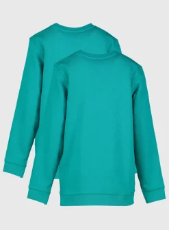 Jade Crew Neck Sweatshirt 2 Pack 4 years