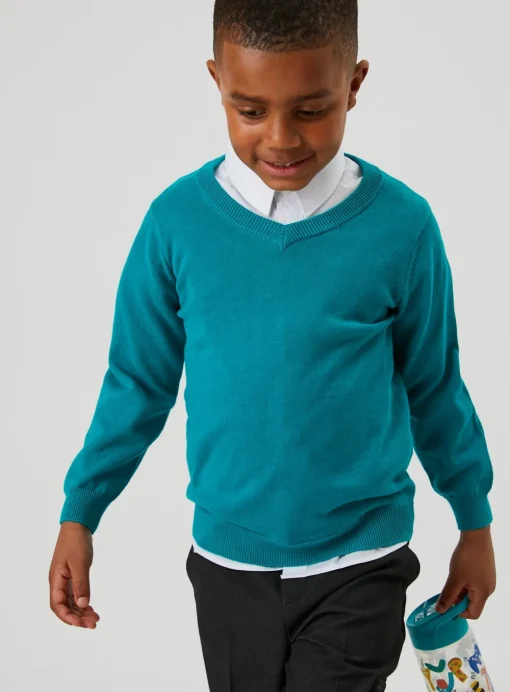 Jade V-Neck Jumper 2 Pack 4 years