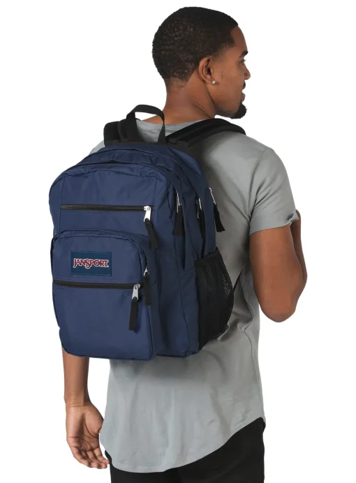JANSPORT Big Student Backpack Navy One Size