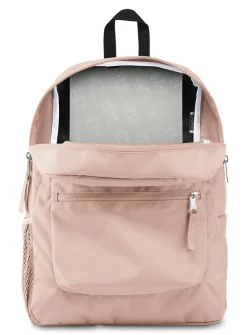 JANSPORT Cross Town Backpack Misty Rose One Size
