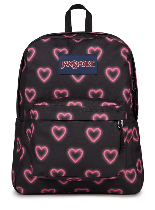 JANSPORT Superbreak One Backpack Happy Hearts Black One Size