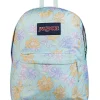JANSPORT Superbreak One Backpack Faded Floral Fresh Mint One Size