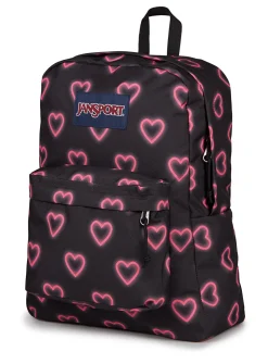JANSPORT Superbreak One Backpack Happy Hearts Black One Size