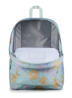 JANSPORT Superbreak One Backpack Faded Floral Fresh Mint One Size