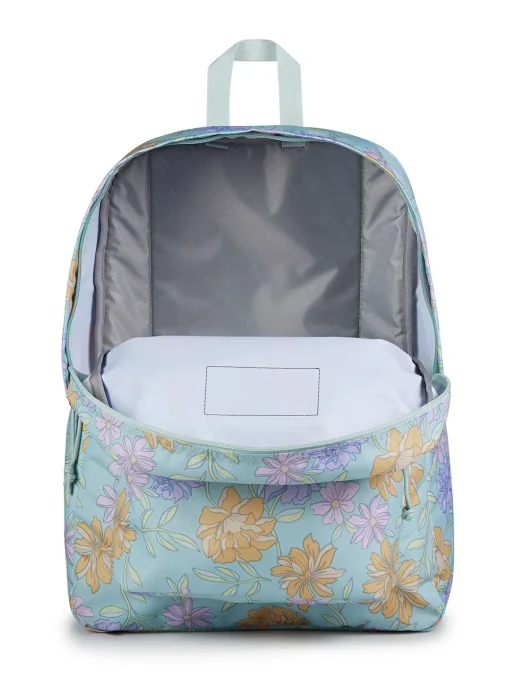 JANSPORT Superbreak One Backpack Faded Floral Fresh Mint One Size
