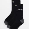 JCB Black Ankle Socks 3 Pack 6-11