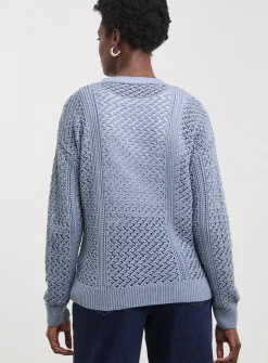 JD WILLIAMS Crochet Button Down Cardigan 28-30