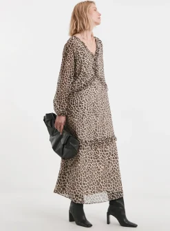 JD WILLIAMS Ruffle Front Maxi Dress 22