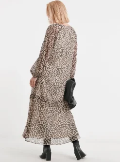 JD WILLIAMS Ruffle Front Maxi Dress 22