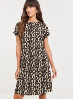 JD WILLIAMS Soft Touch Jersey Swing Dress 32