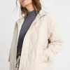 JD WILLIAMS Washed Quilted Short Jacket 12