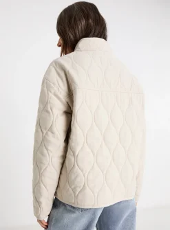 JD WILLIAMS Washed Quilted Short Jacket 12