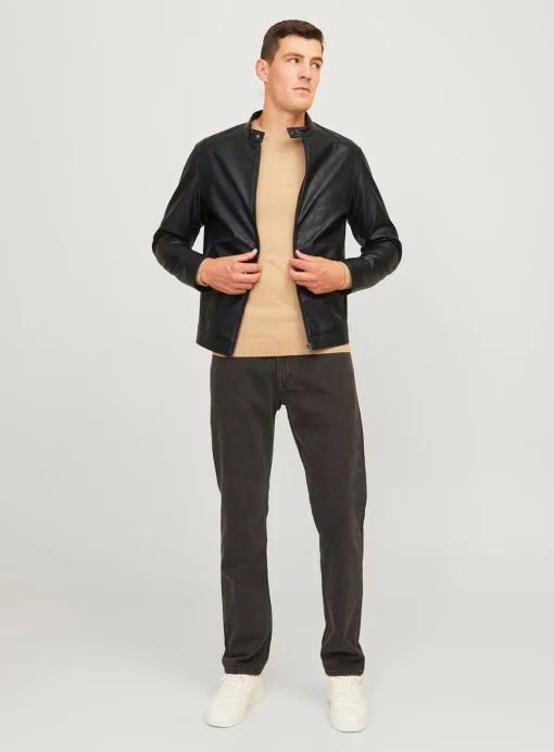 JJ REBEL Caleb PU Jacket XS
