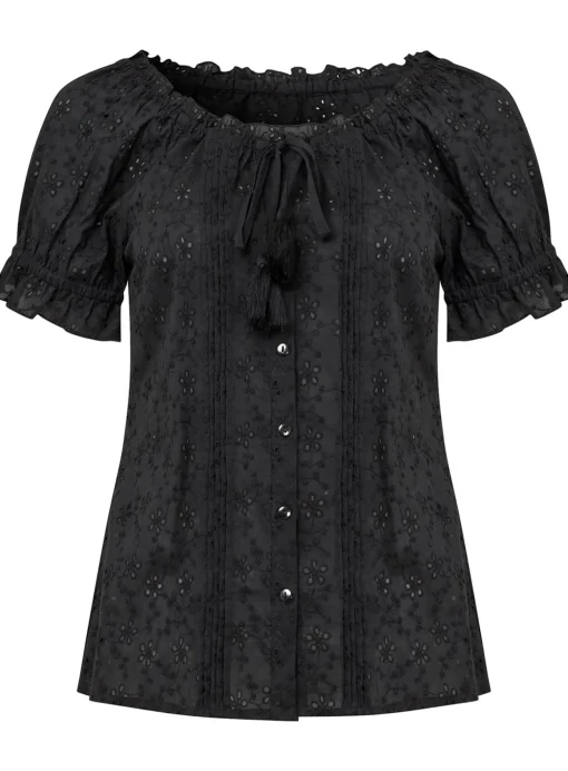 JOE BROWNS Broderie Short Sleeve Top 10
