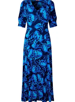 JOE BROWNS Butterfly Floral Knee Jersey Dress 16